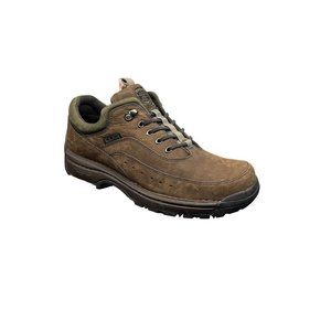 Timberland Mens Trek Travel 74109 Brown Leather Trail Hiking Boots Shoes Size 10